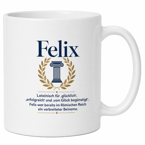 Tasse »Felix – Lateinisch für...