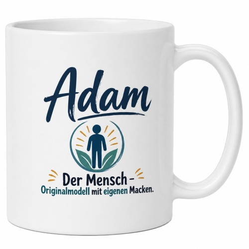 Tasse »Adam – Der Mensch. Originalmodell«