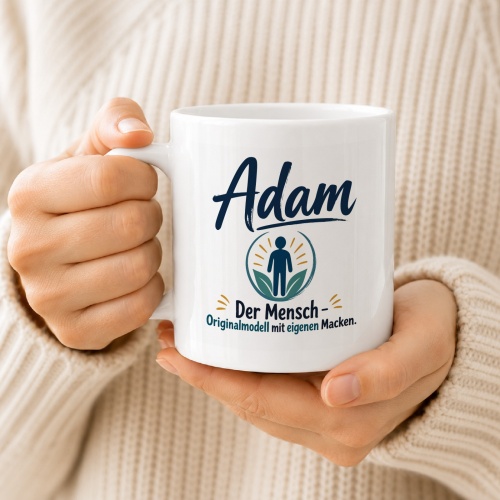 Tasse »Adam – Der Mensch. Originalmodell«