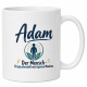 Tasse »Adam – Der Mensch. Originalmodell«