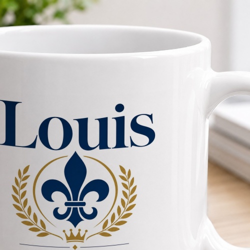 Tasse »Louis – königlicher Name«