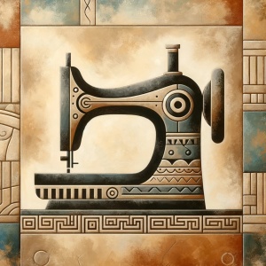 Tasse "Die Kunst des Nähens - Antike"