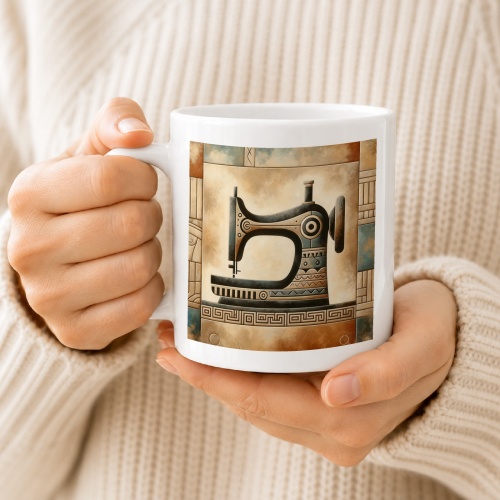 Tasse »Die Kunst des Nähens - Antike«