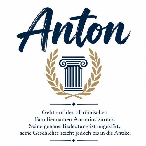 Tasse »Anton – Herkunft & Antike«
