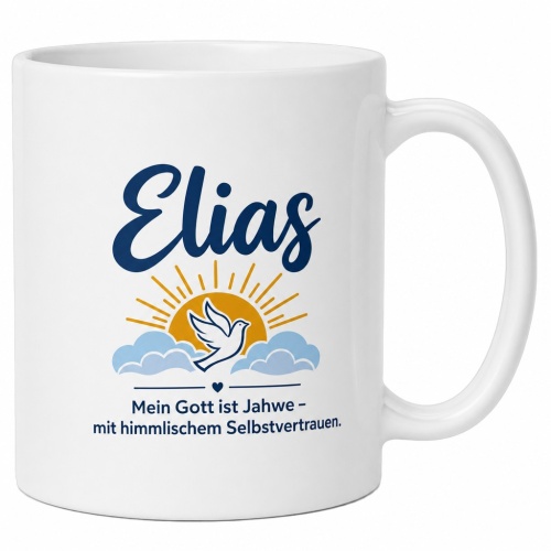 Tasse »Elias – Mein Gott ist Jahwe«