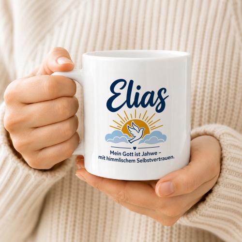 Tasse »Elias – Mein Gott ist Jahwe«