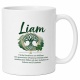 Tasse »Liam – Keltischer Name & Lebensbaum«