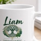 Tasse »Liam – Keltischer Name & Lebensbaum«