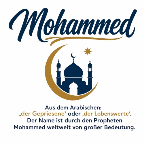 Tasse »Mohammed – Der Gepriesene«