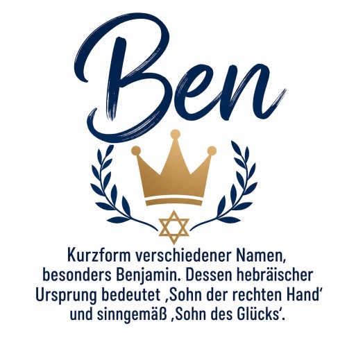 Tasse »Ben – Sohn des Glücks«