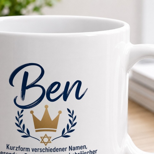 Tasse »Ben – Sohn des Glücks«