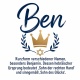 Tasse »Ben – Sohn des Glücks«