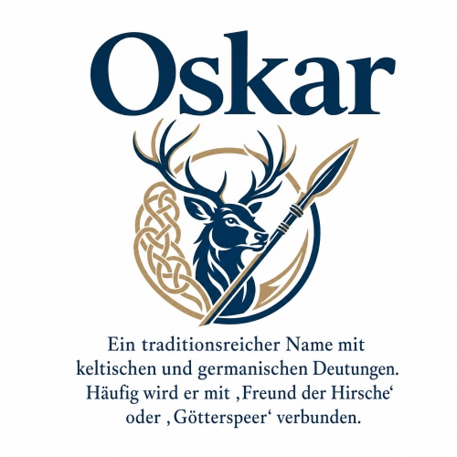 Tasse »Oskar – Freund der Hirsche«