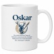 Tasse »Oskar – Freund der Hirsche«