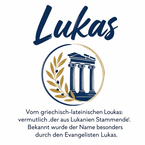 Tasse »Lukas – Namensbedeutung«