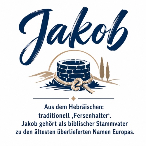 Tasse »Jakob – Herkunft & Bedeutung«