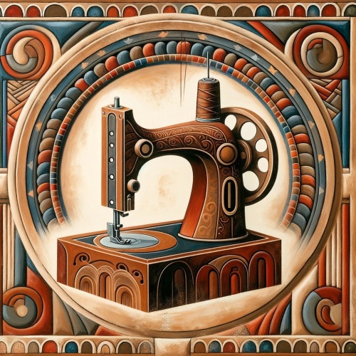 Tasse »Die Kunst des Nähens - Romanische Kunst«