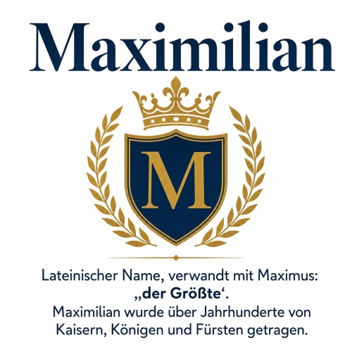 Tasse »Maximilian – der Größte«