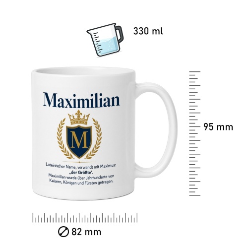 Tasse »Maximilian – der Größte«
