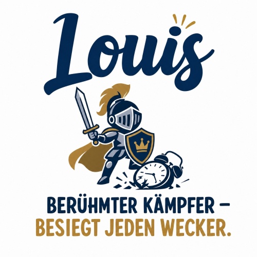 Tasse »Louis – Berühmter Kämpfer,...