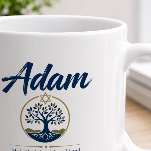 Tasse »Adam – Ursprung & Bedeutung«