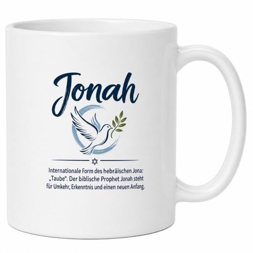 Tasse »Jonah – Taube & Neuanfang«