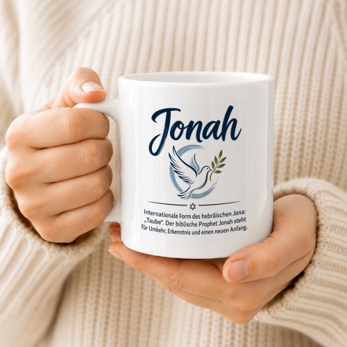 Tasse »Jonah – Taube & Neuanfang«