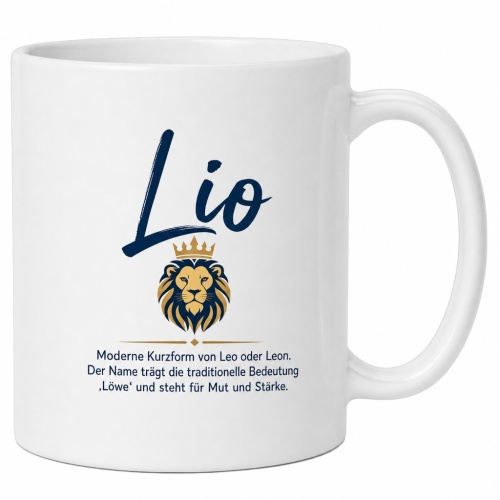 Tasse »Lio – Löwe & Mut«