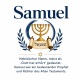 Tasse »Samuel – Bedeutung & Menora«