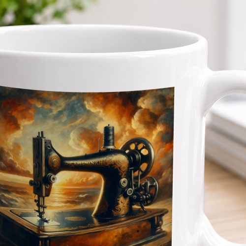 Tasse »Die Kunst des Nähens - Romantik«