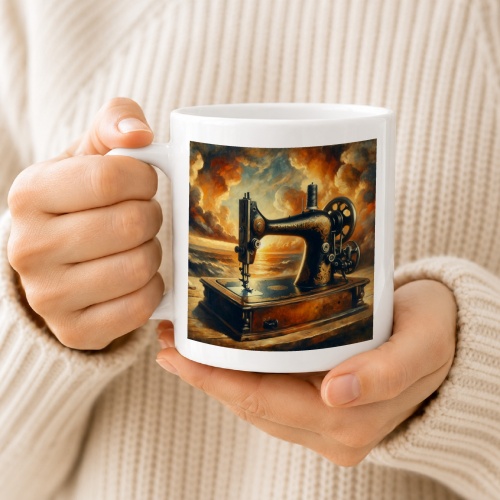 Tasse »Die Kunst des Nähens - Romantik«