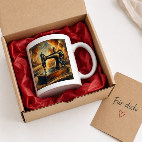Tasse »Die Kunst des Nähens - Romantik«