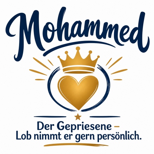 Tasse »Mohammed – Der Gepriesene«