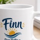 Tasse »Finn – Der Helle – denkt schnell, antwortet später«