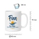 Tasse »Finn – Der Helle – denkt schnell, antwortet später«