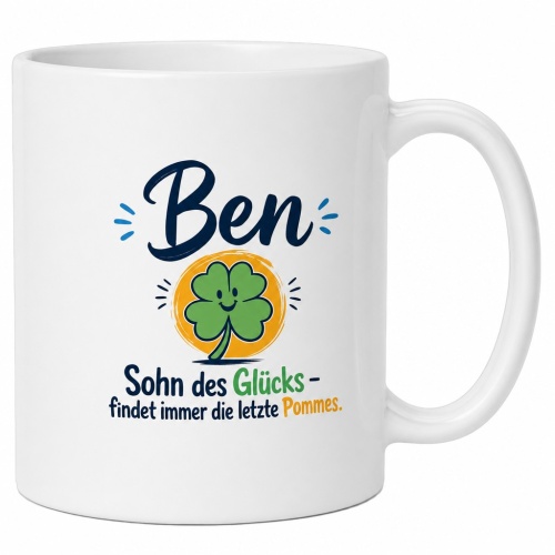 Tasse »Ben – Sohn des Glücks«