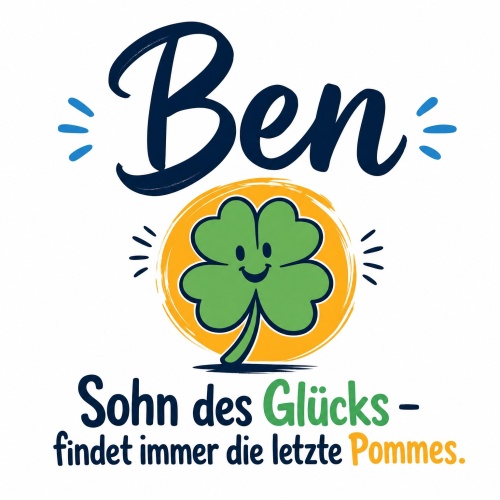 Tasse »Ben – Sohn des Glücks«
