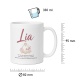 Tasse »Lia – biblische Namensbedeutung«