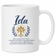 Tasse »Ida – germanischer Name & Bedeutung«
