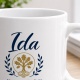 Tasse »Ida – germanischer Name & Bedeutung«