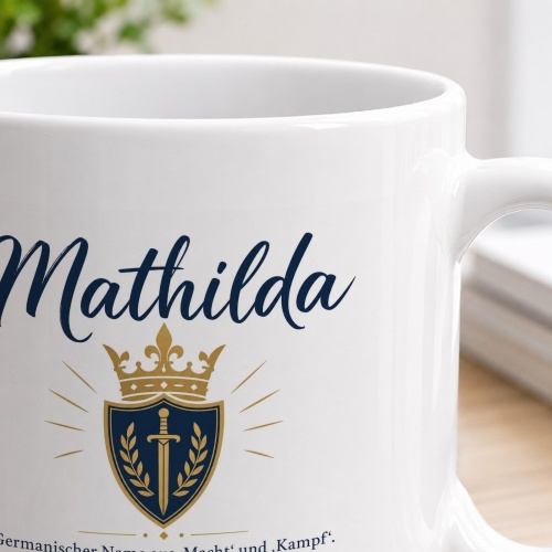 Tasse »Mathilda – Mächtige Kämpferin«