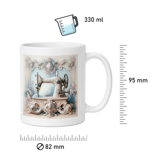 Tasse »Die Kunst des Nähens - Rokoko«