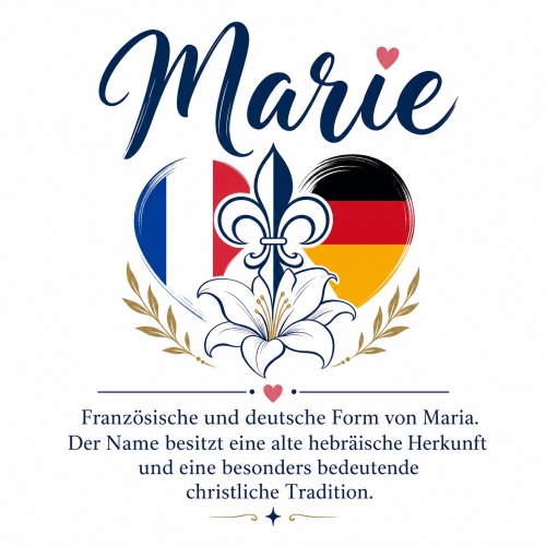 Tasse »Marie: Name & christliche Tradition«