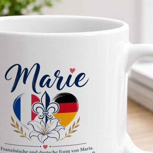 Tasse »Marie: Name & christliche Tradition«
