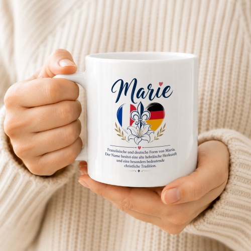 Tasse »Marie: Name & christliche Tradition«