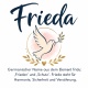 Tasse »Frieda« – Friedenstaube & Namensbedeutung
