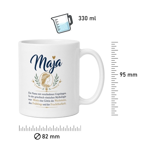 Tasse »Maja – Göttin des Wachstums«