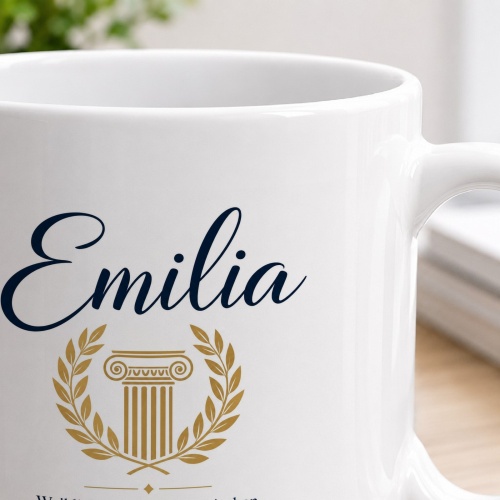 Tasse »Emilia – Herkunft & Bedeutung«