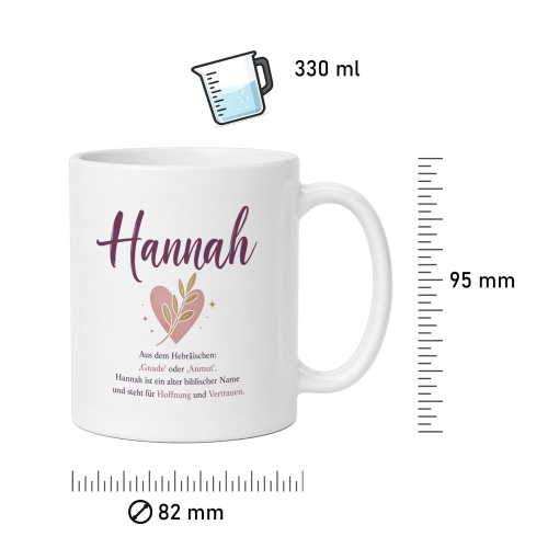Tasse »Hannah – Gnade & Hoffnung«