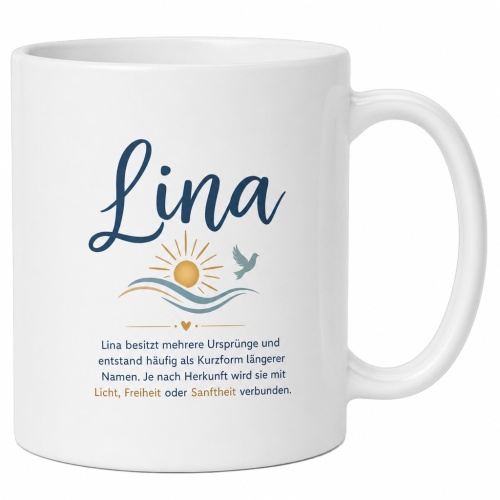 Tasse »Lina – Licht & Freiheit«